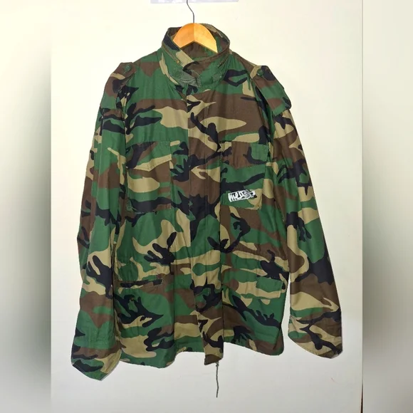 Camouflage "Queen Dont Be Afraid To Rule Like A King" Jacket Plus Size - Picture 2 of 4